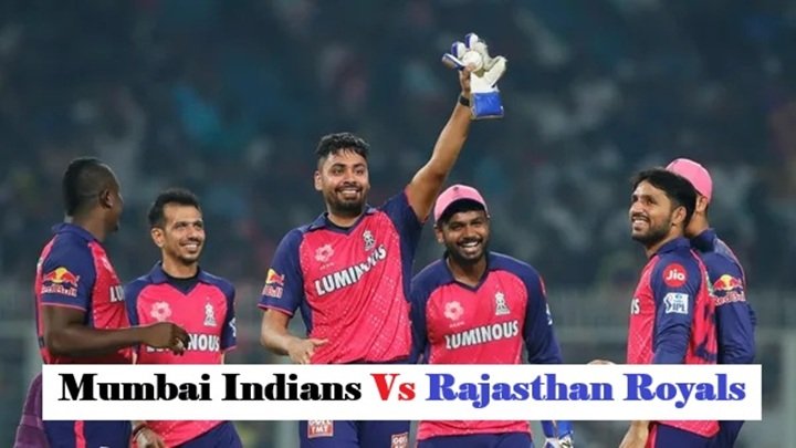mumbai indians vs rajasthan royals timeline