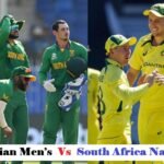Australian Men’s Cricket Team vs South Africa National Cricket Team Timeline